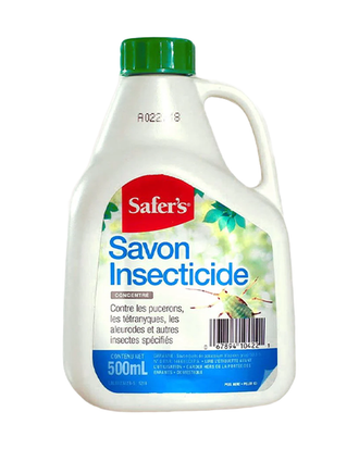 Savon insecticide concentré Safer's — photo sur fond blanc