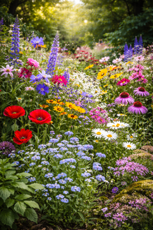 Eco-Rustik seeds for partial shade garden