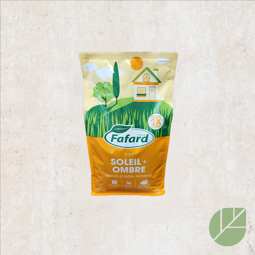 Semences à gazon Soleil + Ombre Fafard