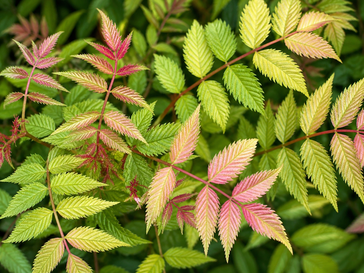 Sorbaria sorbifolia 'Mr. Mustard'