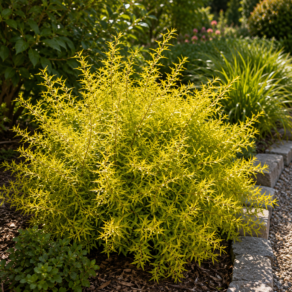 Spiraea thunbergii 'Mellow Yellow'