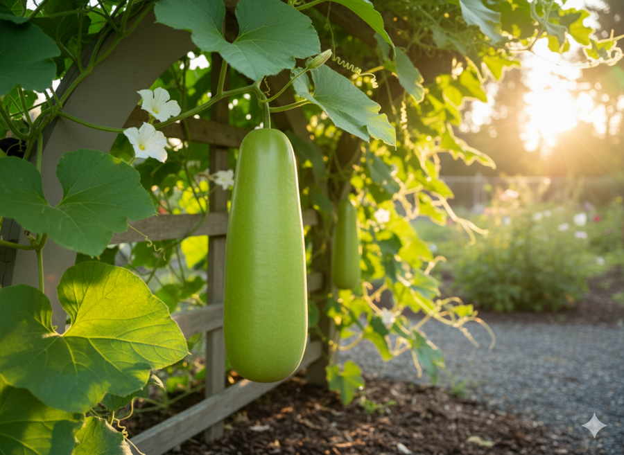 Courge bouteille 'Stuby' bio
