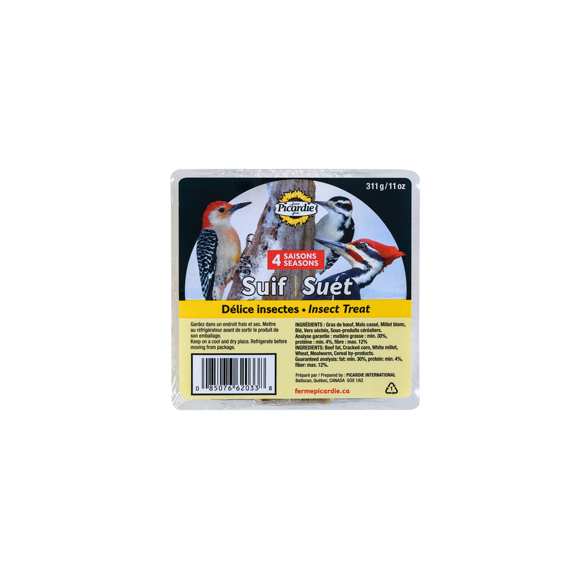 Suif Délice aux insectes 345 g