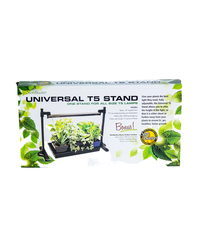 Support universel pour lumières T5HO ou LED SunBlaster — photo sur fond blanc