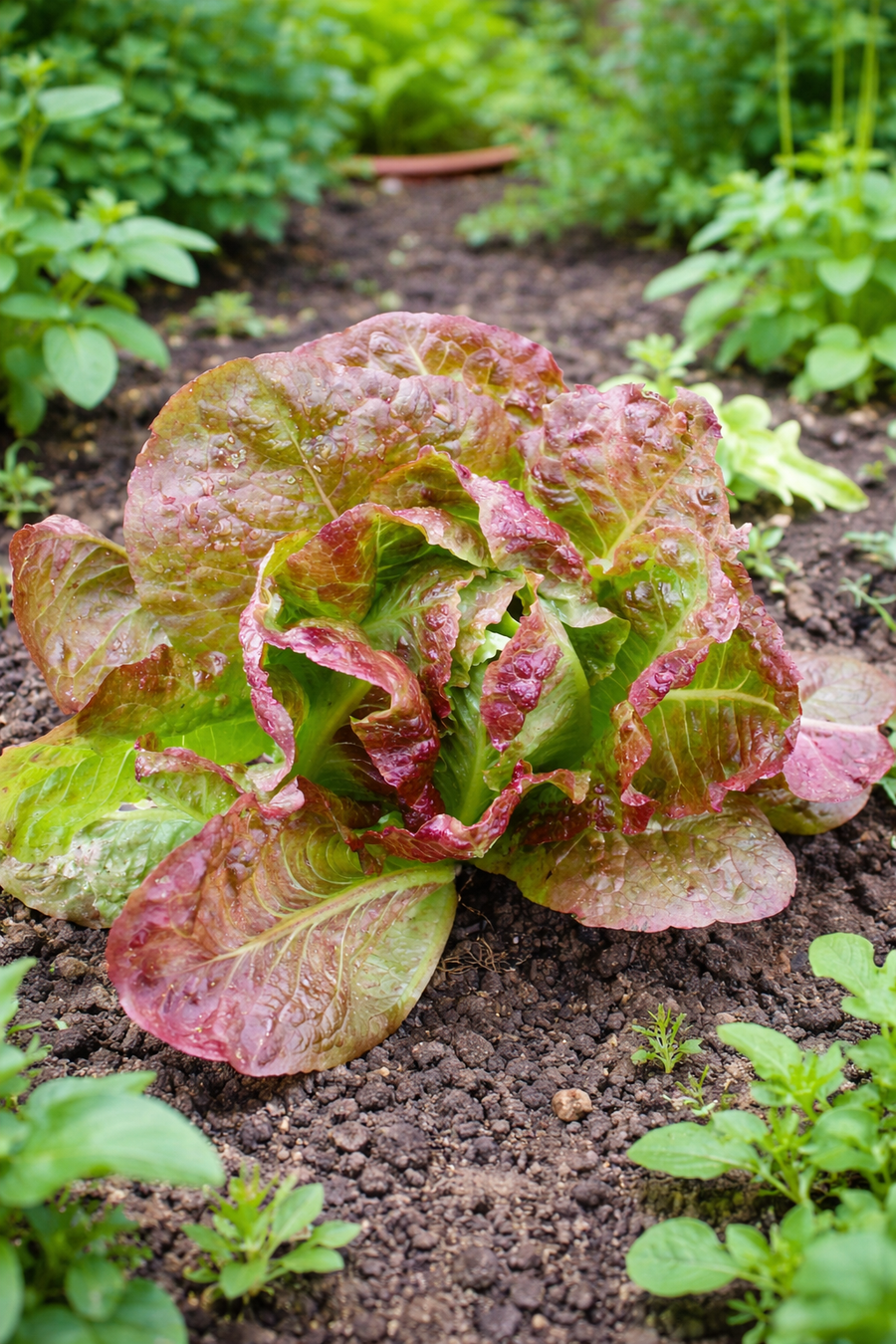 Organic 'Sweet Valentine' Romaine Lettuce