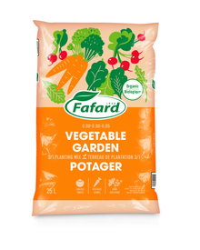 Terreau 3/1 pour Jardin de Légumes 0.4-0.05-0.2 – Fafard — photo sur fond blanc