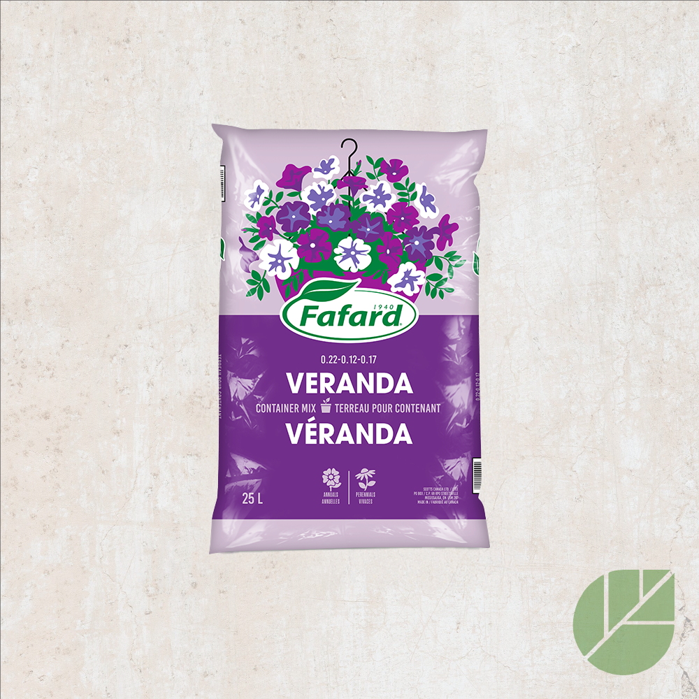 Terreau Contenant Véranda Fafard pour jardinières et pots extérieurs