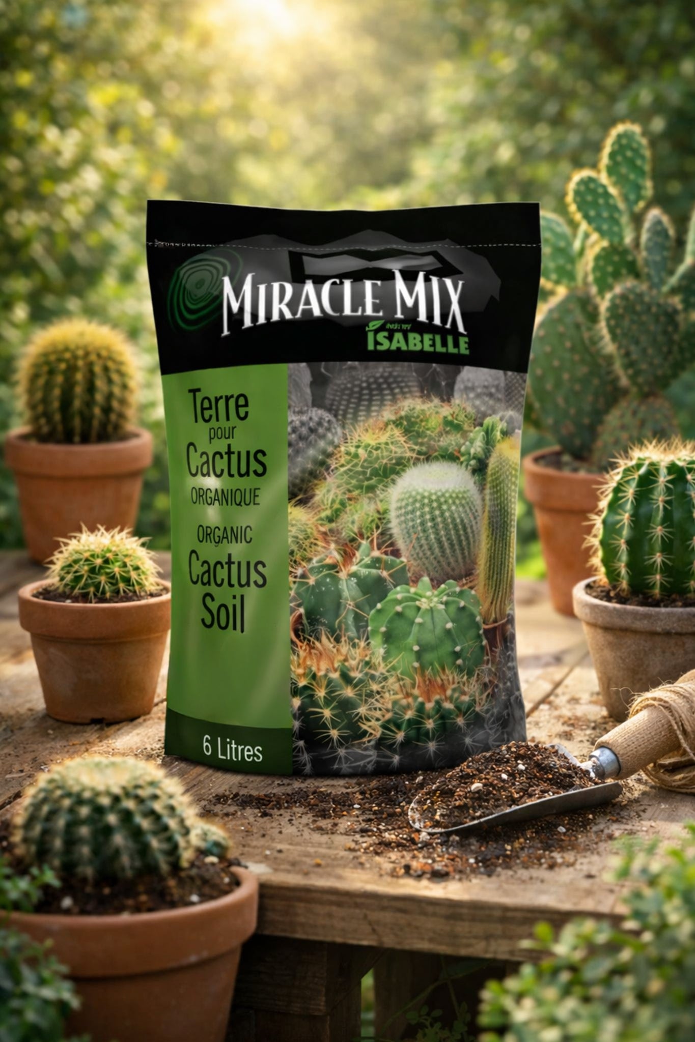 Terreau pour cactus Miracle Mix