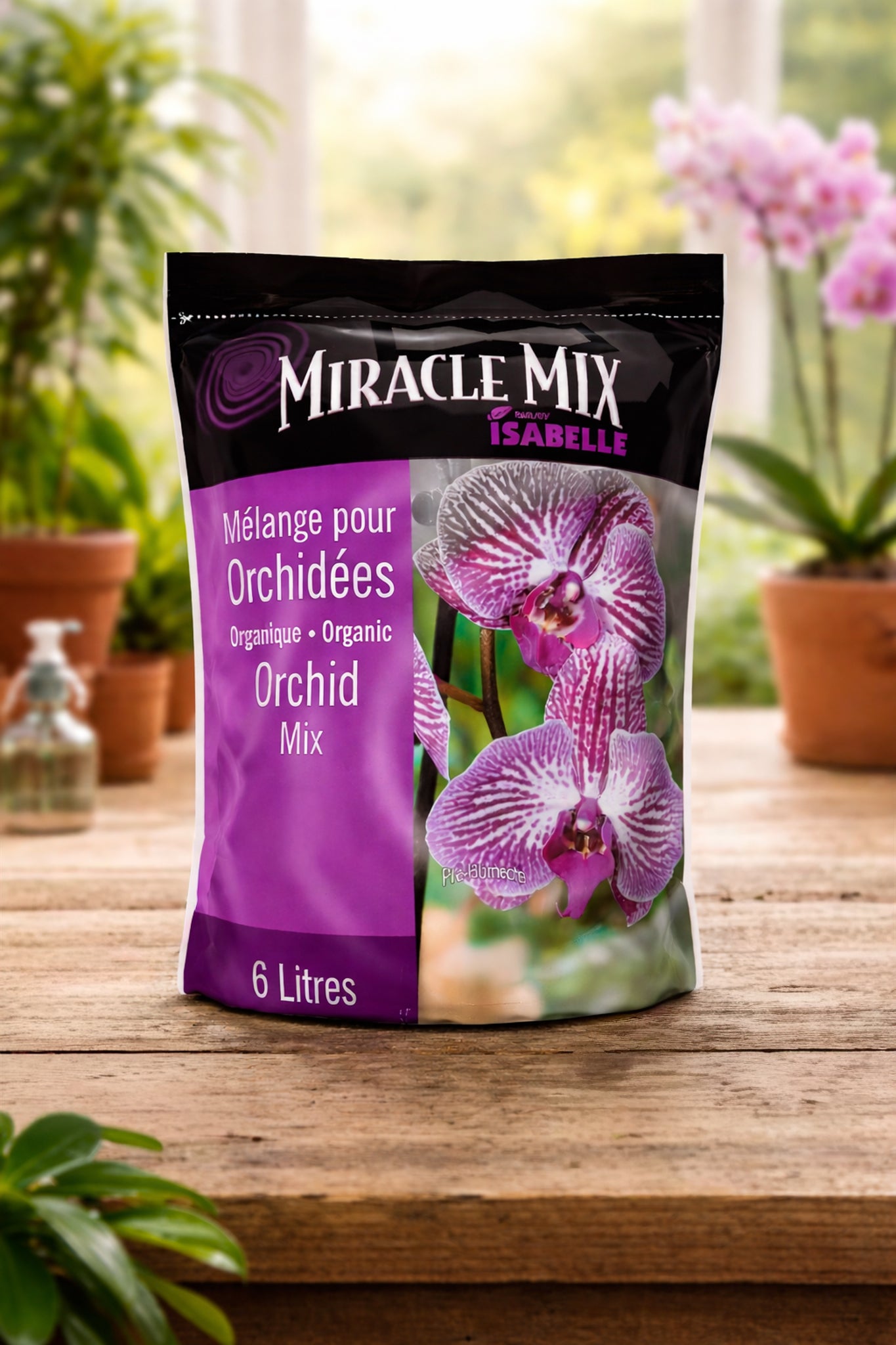 Terreau pour orchidées Miracle Mix