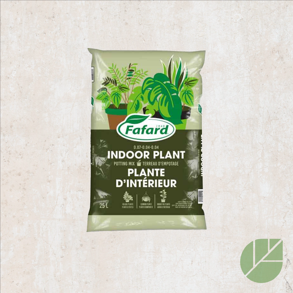 Terreau pour plantes d'intérieur Fafard