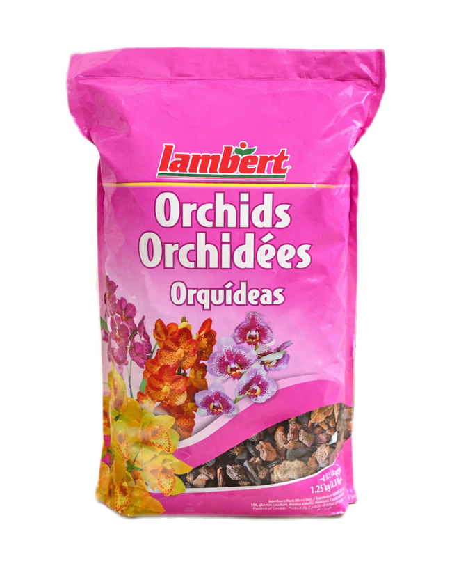 Terreau pour Orchidées Lambert — photo sur fond blanc
