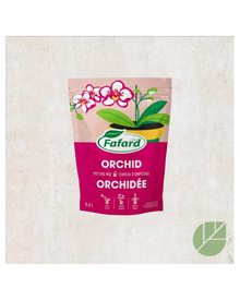 Terreau pour orchidée Fafard — photo sur fond blanc