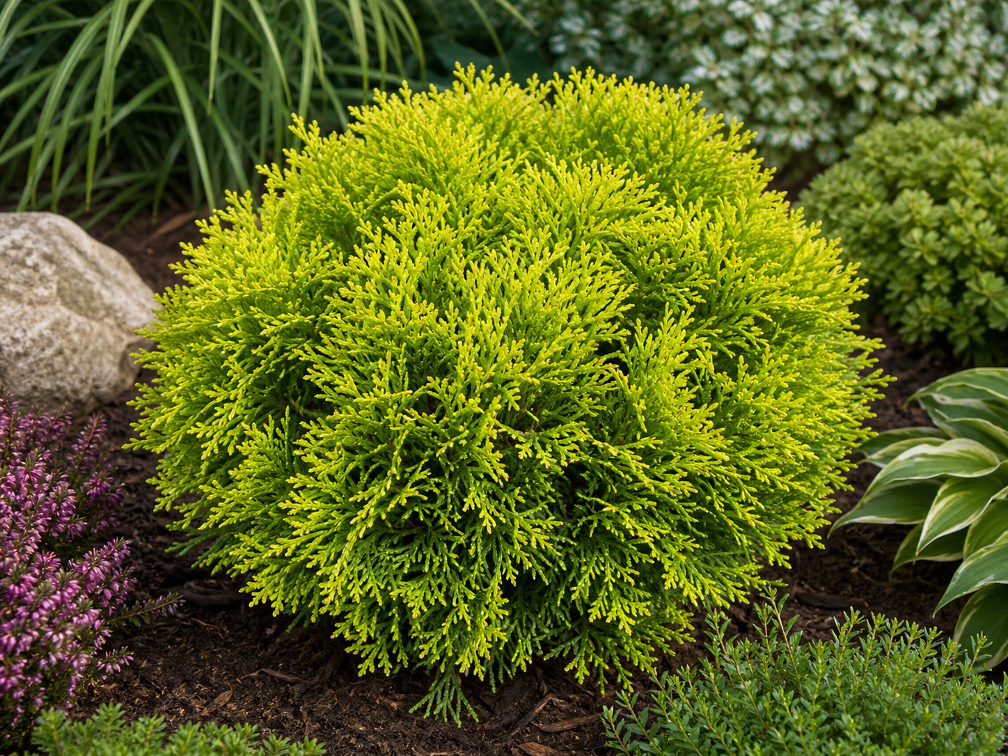 Thuja occidentalis 'Autumn Moon'