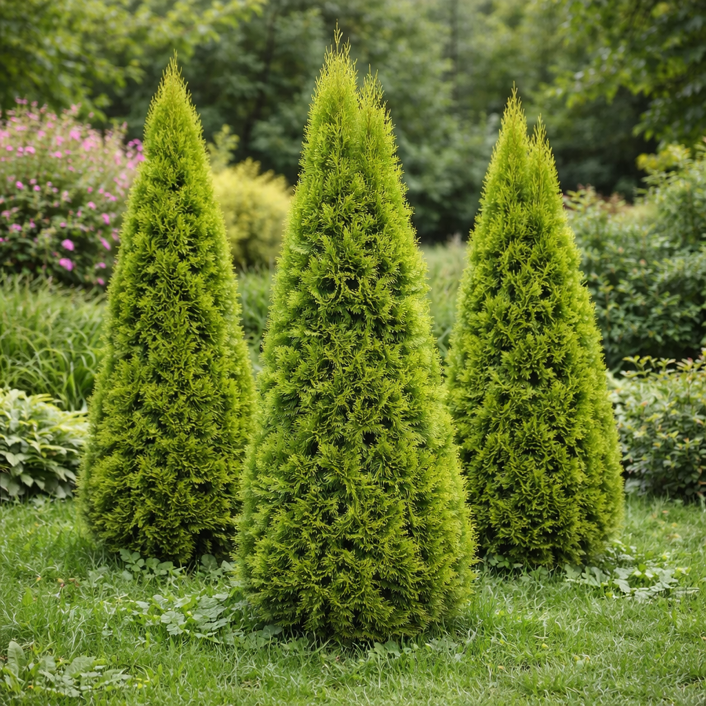 Thuja occidentalis 'Golden Smaragd'