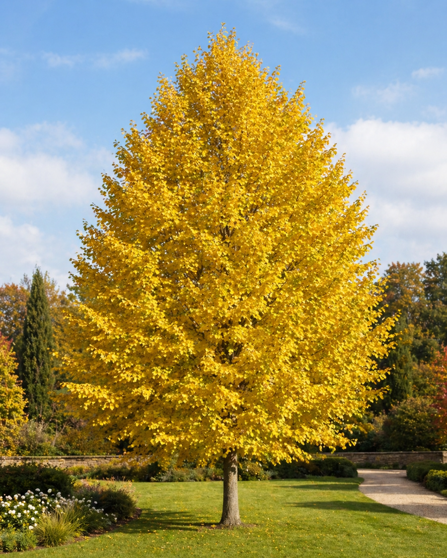 Tilia mongolica 'Harvest Gold'