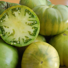 Organic 'Aunt Ruby German Green' tomato