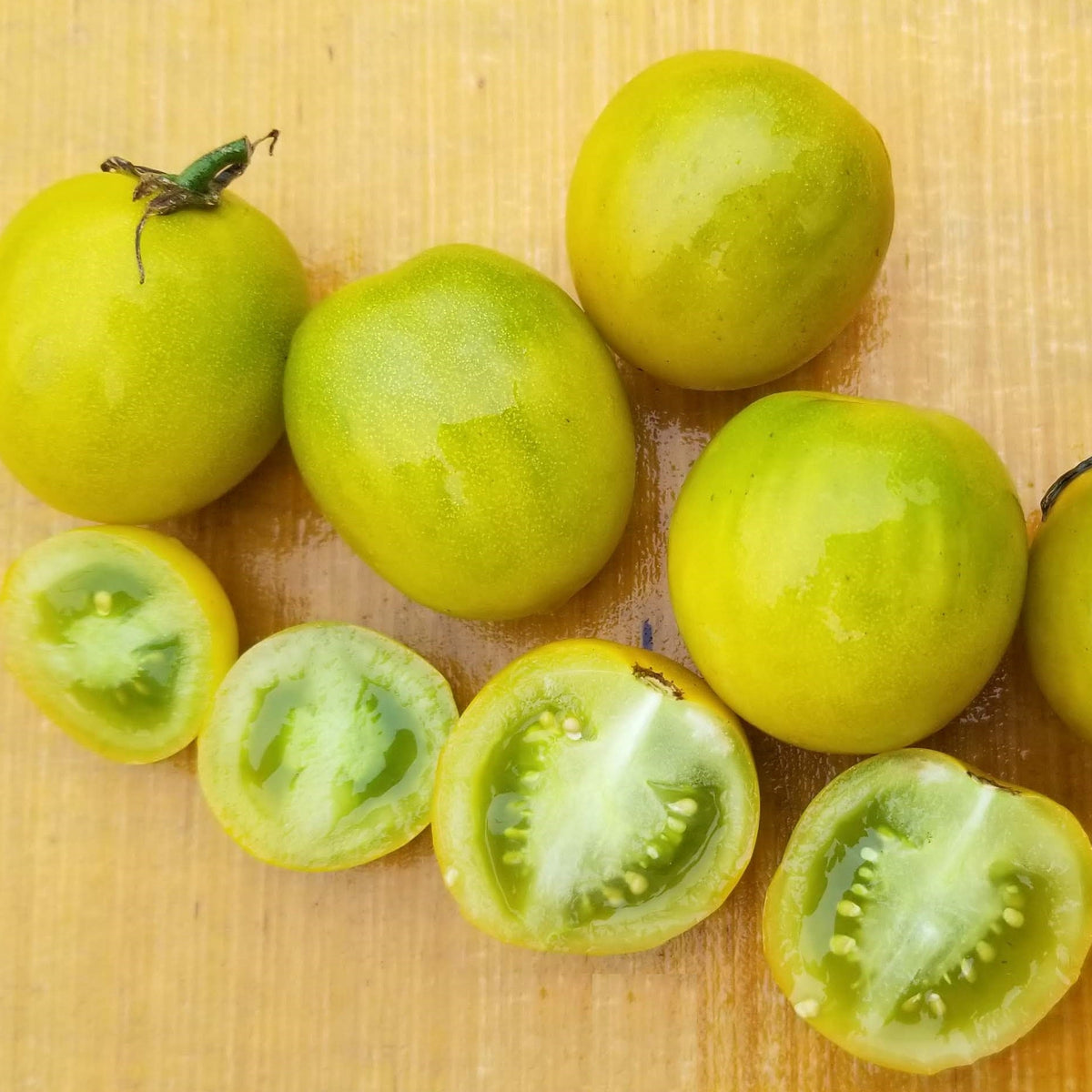 Organic 'Green Grape' Tomato