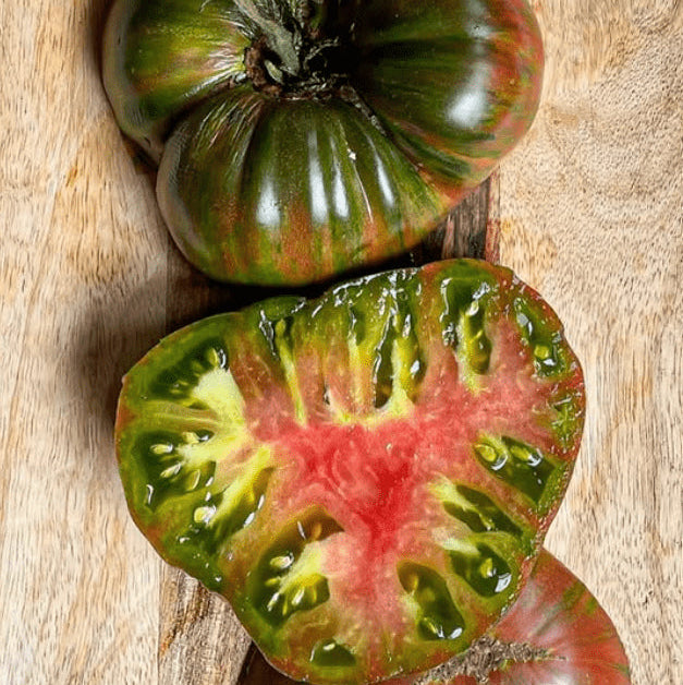 Organic 'Gun Metal Gray' Tomato