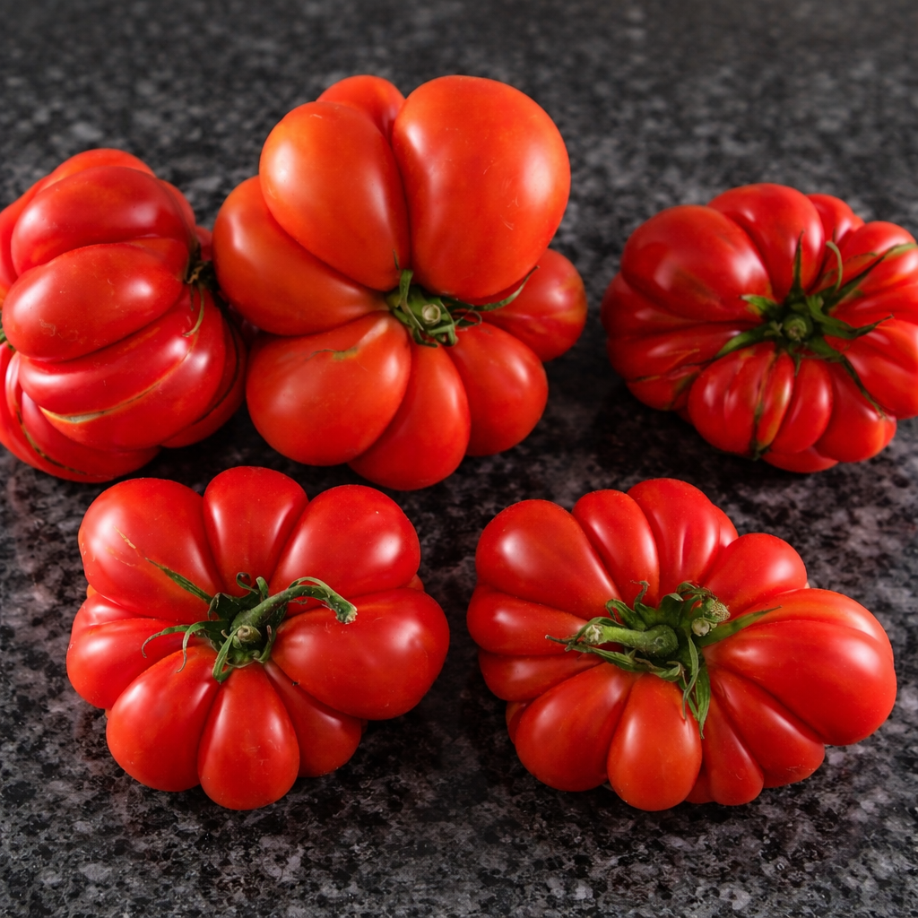 Tomate rouge ‘Reisetomate’ (<em>Solanum lycopersicum</em>)