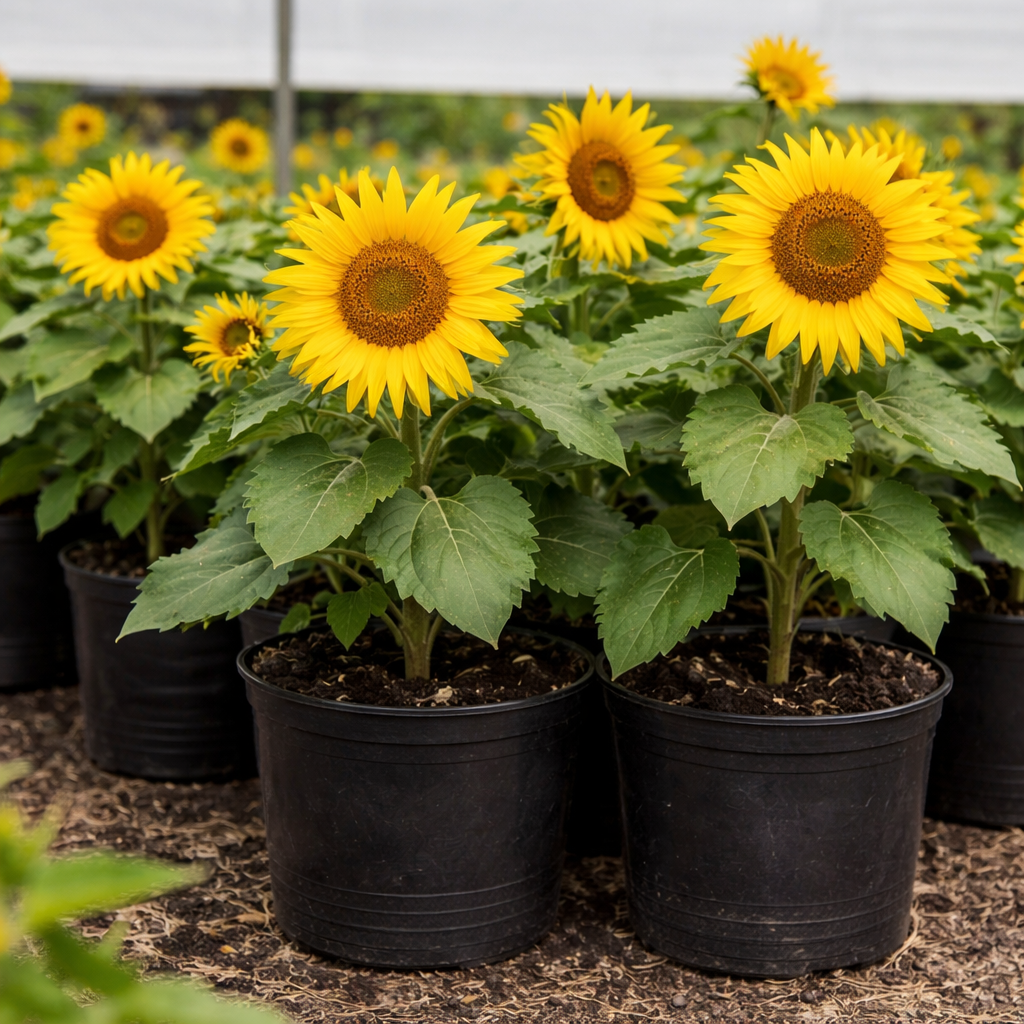 Tournesol nain 'Éclipse' bio