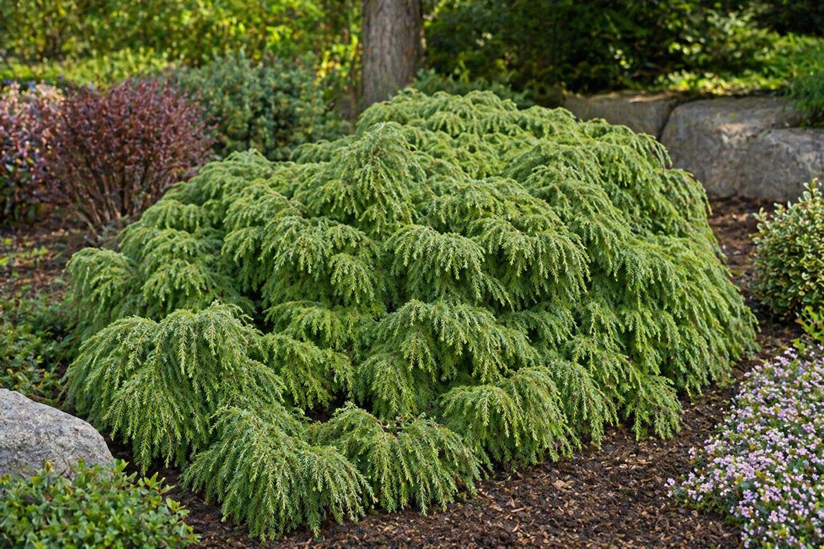 Pruche du Canada ‘Jeddeloh’ (Tsuga canadensis)