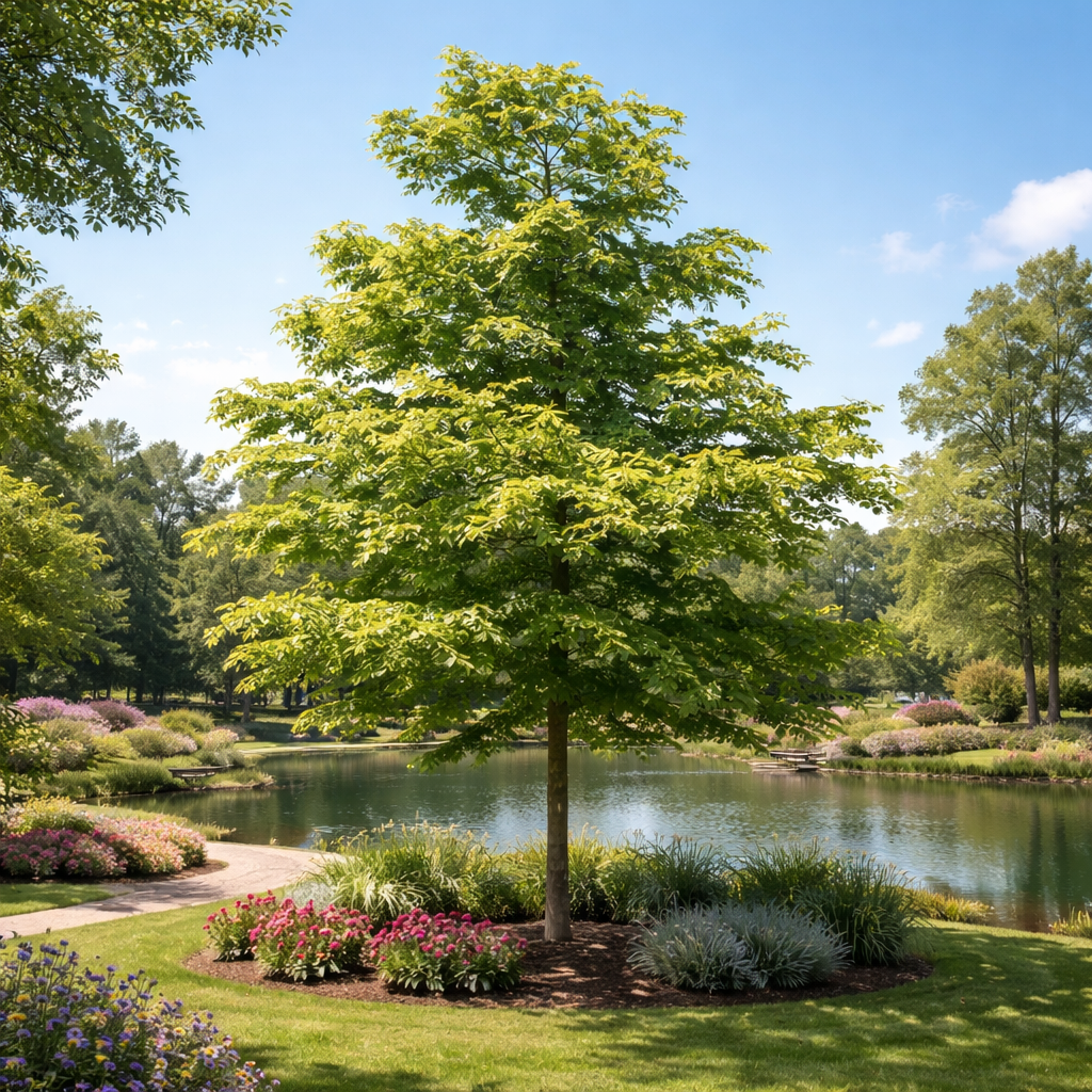 Ulmus davidiana var. japonica 'Accolade'