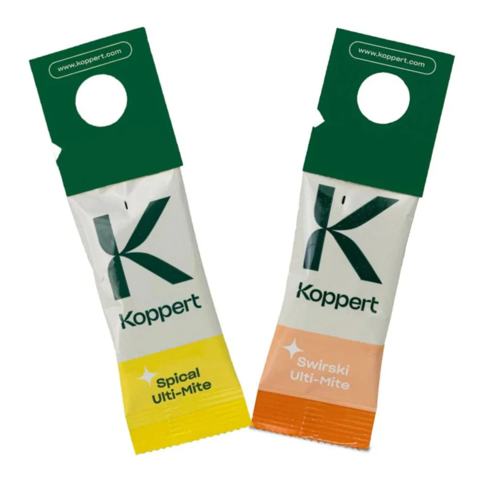 SWIRSKI / SPICAL ULTI-MITE Koppert — Amblyseius swirskii et Neoseiulus californicus — 10 sachets (5 Swirski + 5 Spical)