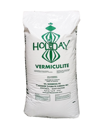 Vermiculite Holiday — photo sur fond blanc