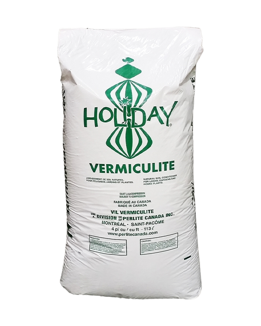 Vermiculite Holiday — photo sur fond blanc