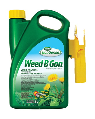 Herbicide Suppression des Mauvaises Herbes WEED B GON de Scotts — photo sur fond blanc