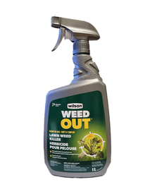 Herbicide pour pelouse WEEDOUT de Wilson — photo sur fond blanc
