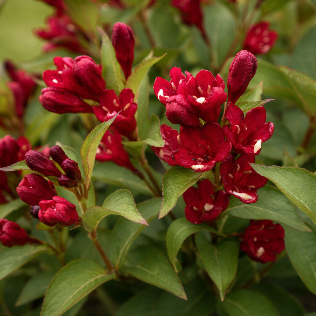 Weigela 'Maroon Swoon'