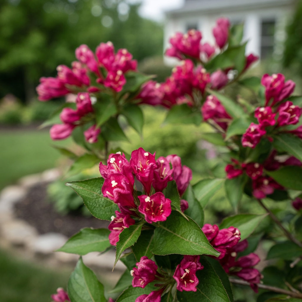 Weigela ‘Watermelon Kisses’ (Weigela florida)