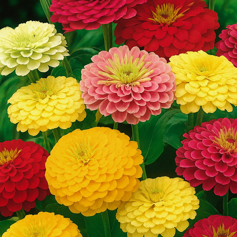 Zinnia 'Tetra'