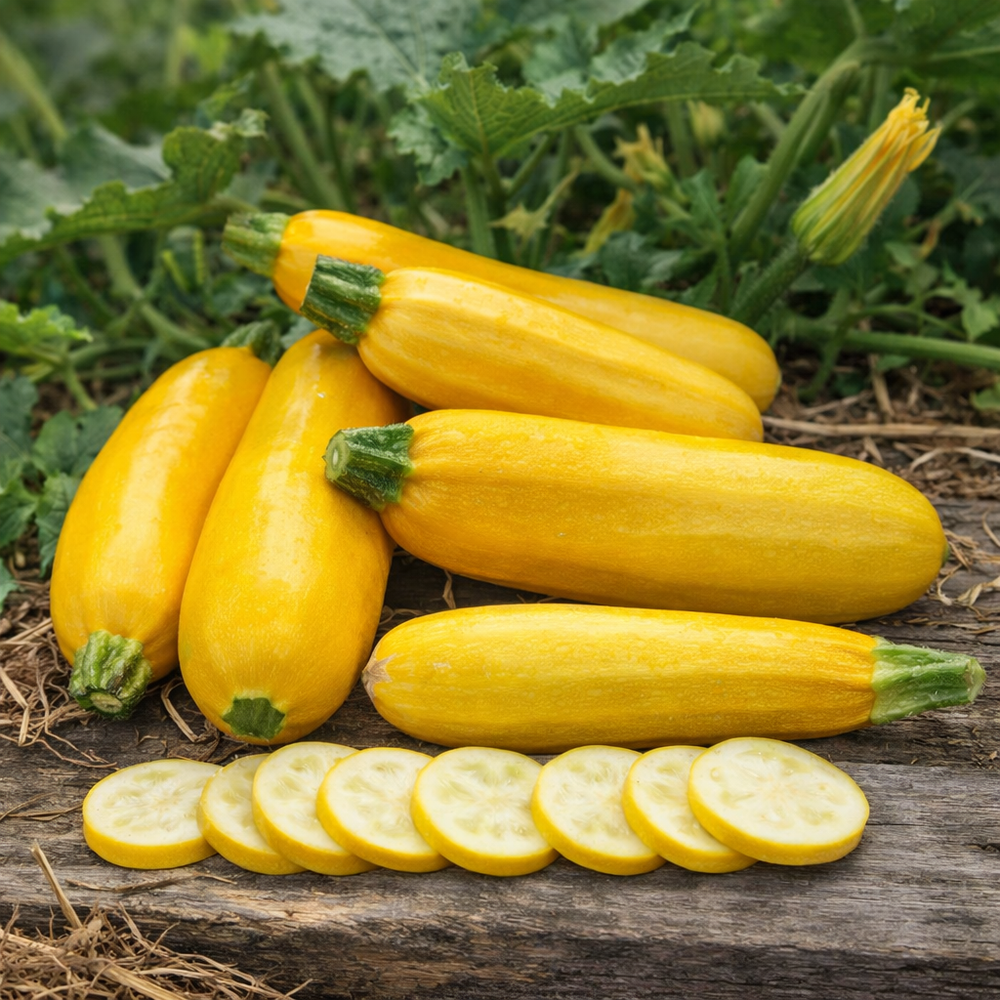 Yellow zucchini organic