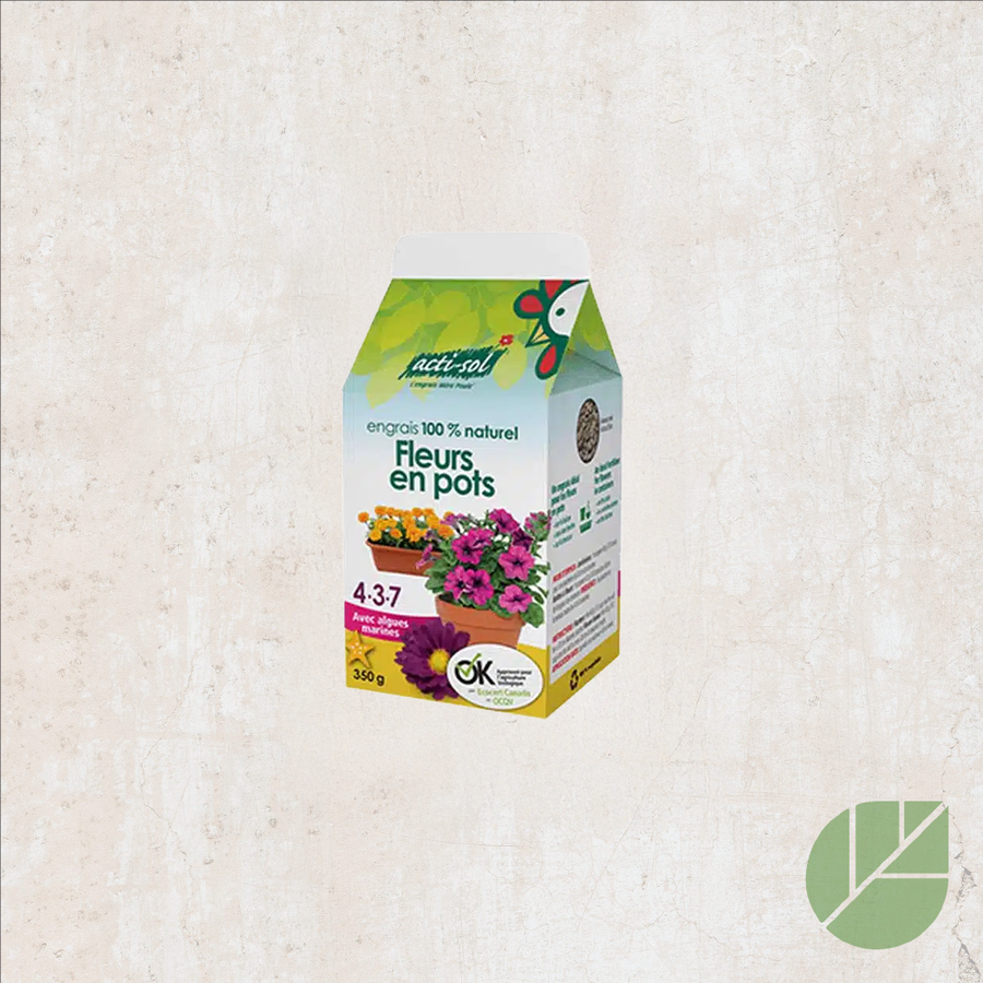 Acti-Sol Natural Sprinkling Fertilizer – Annual Flowers 4-3-7