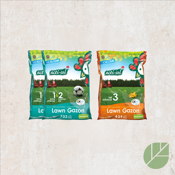 Acti-sol lawn fertilizer program