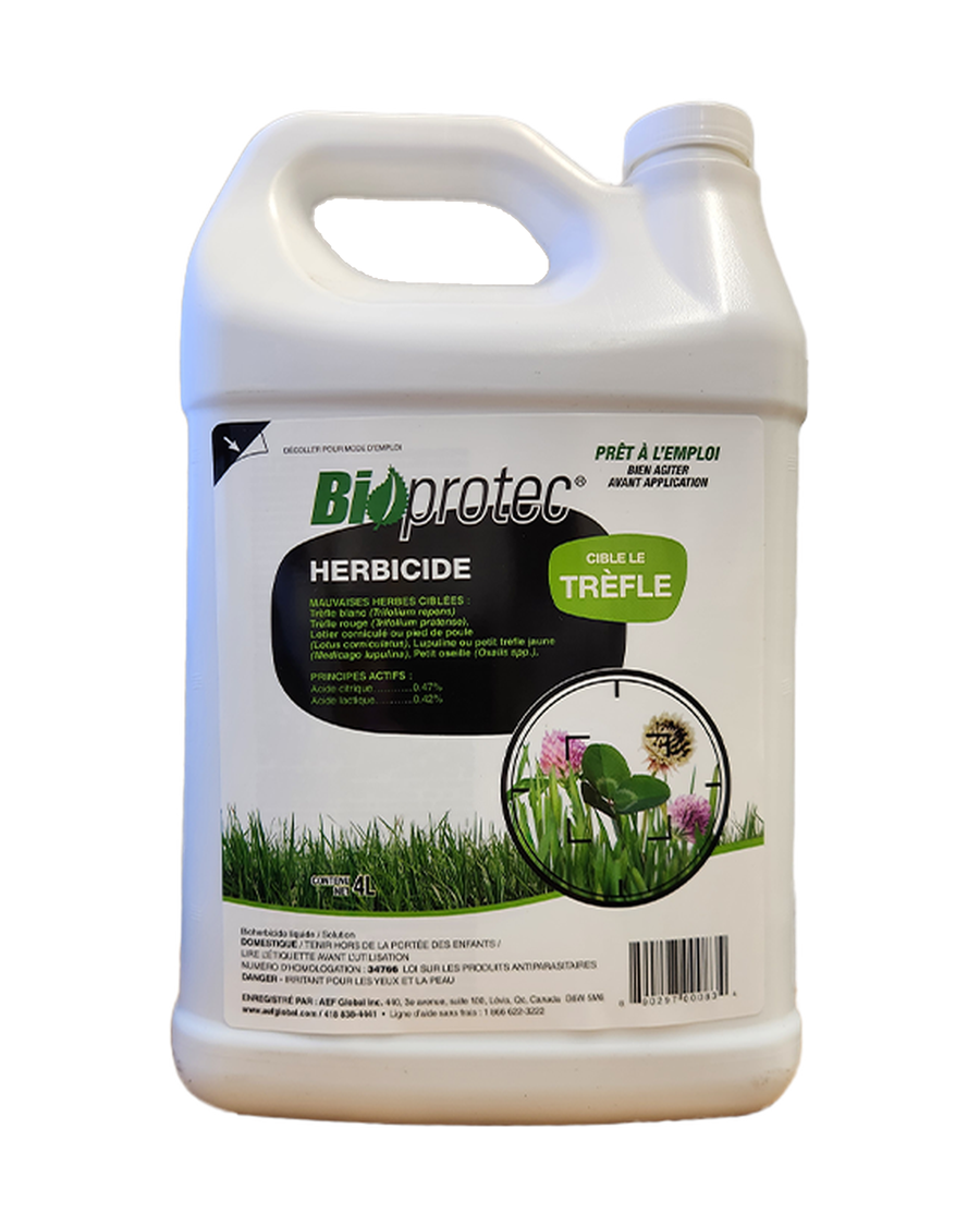 Herbicide Contre le Trèfle Bioprotec — photo sur fond blanc