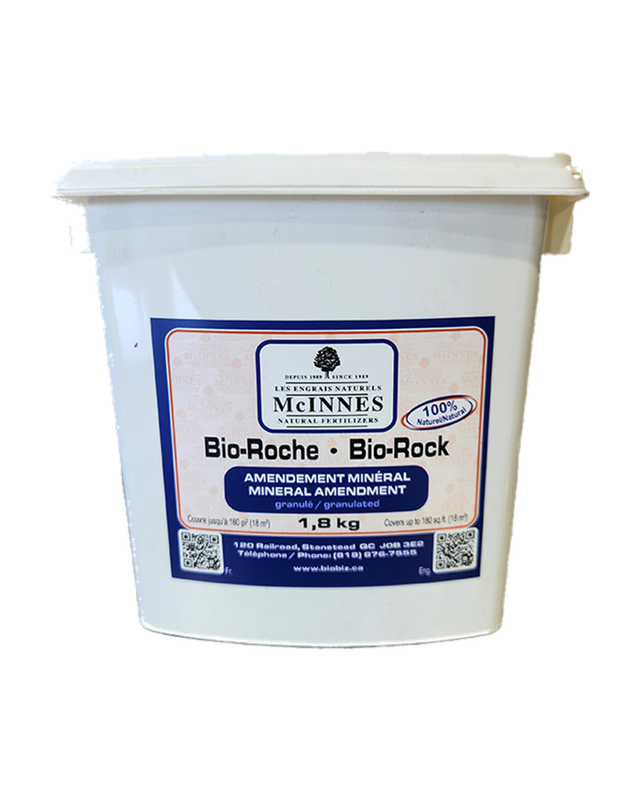 Emballage du produit « Bio-roche McInnes », format 1.8Kg