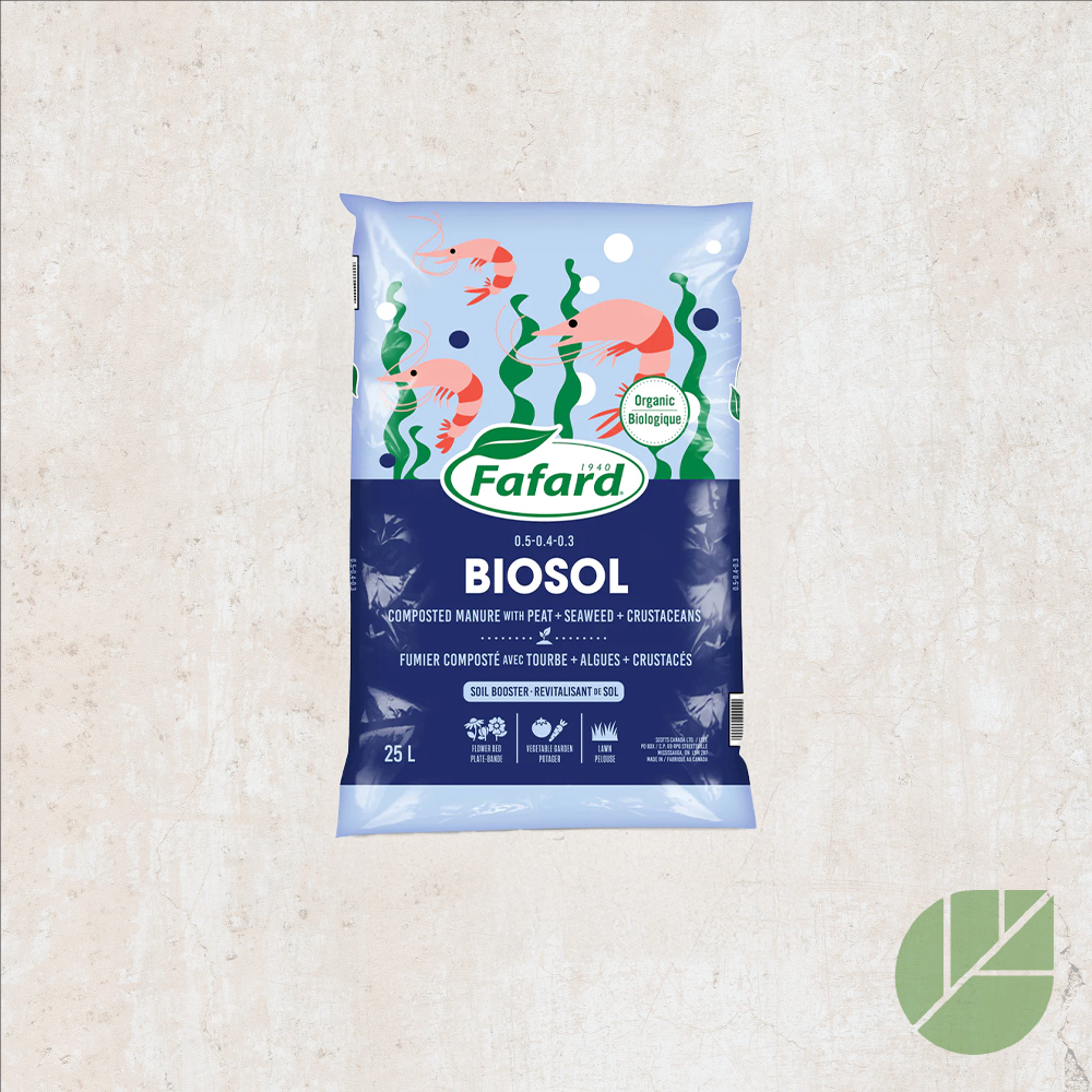 Compost Marin BIOSOL® 1.2-0.7-0.6 avec Tourbe, Algues et Crevettes – Fafard