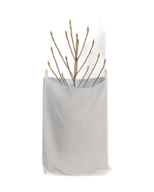 Protection hivernale blanche 3 pi x 23 pi — photo sur fond blanc