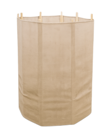 Clôture avec jute 40 po x 12 pi — photo sur fond blanc