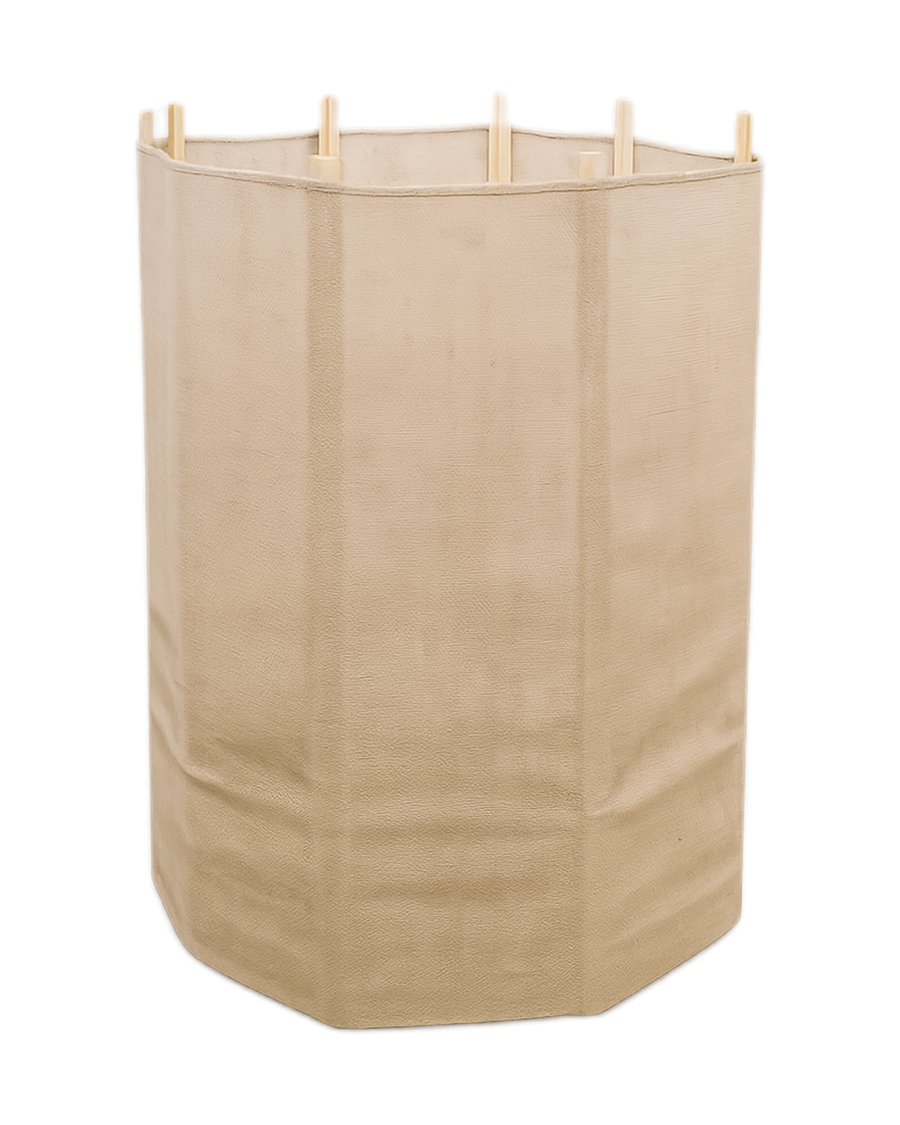 Clôture avec jute 40 po x 12 pi — photo sur fond blanc
