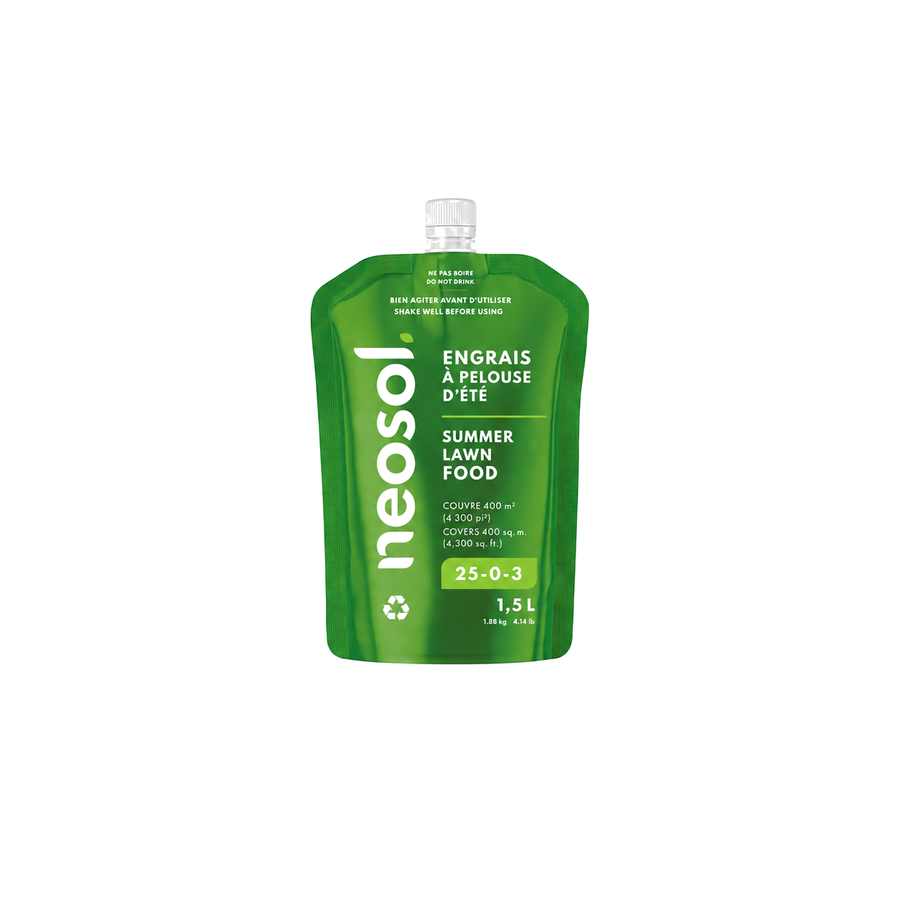 Neosol Summer Liquid Lawn Fertilizer 1.5L 25-0-3