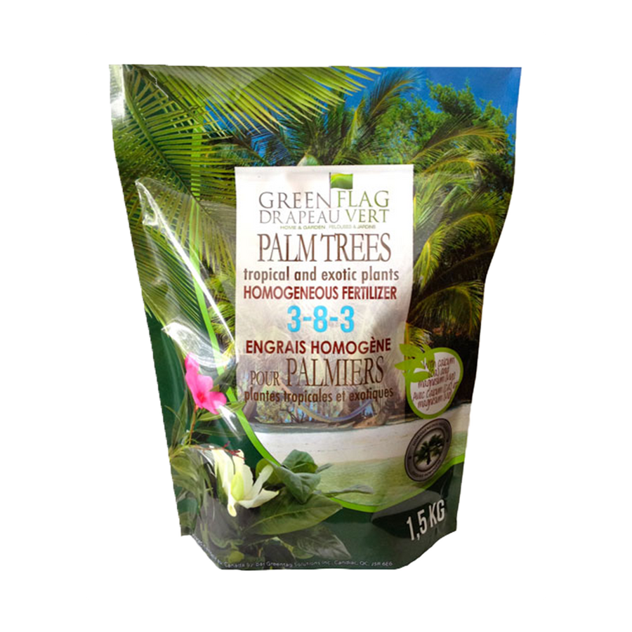 Engrais palmiers Drapeau Vert 3-8-3