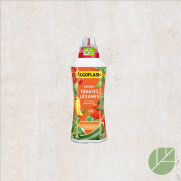 Algoflash 7-5-6 fertilizer for tomatoes, vegetables and aromatic plants