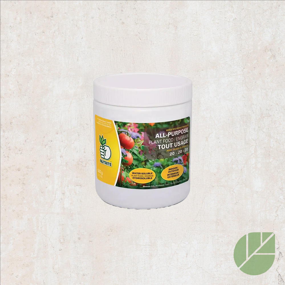 Fertilizer All-Purpose 20-20-20 Nutrite