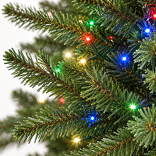Sapin de Noël artificiel lumineux en pot Rustic Manor – 50 po
