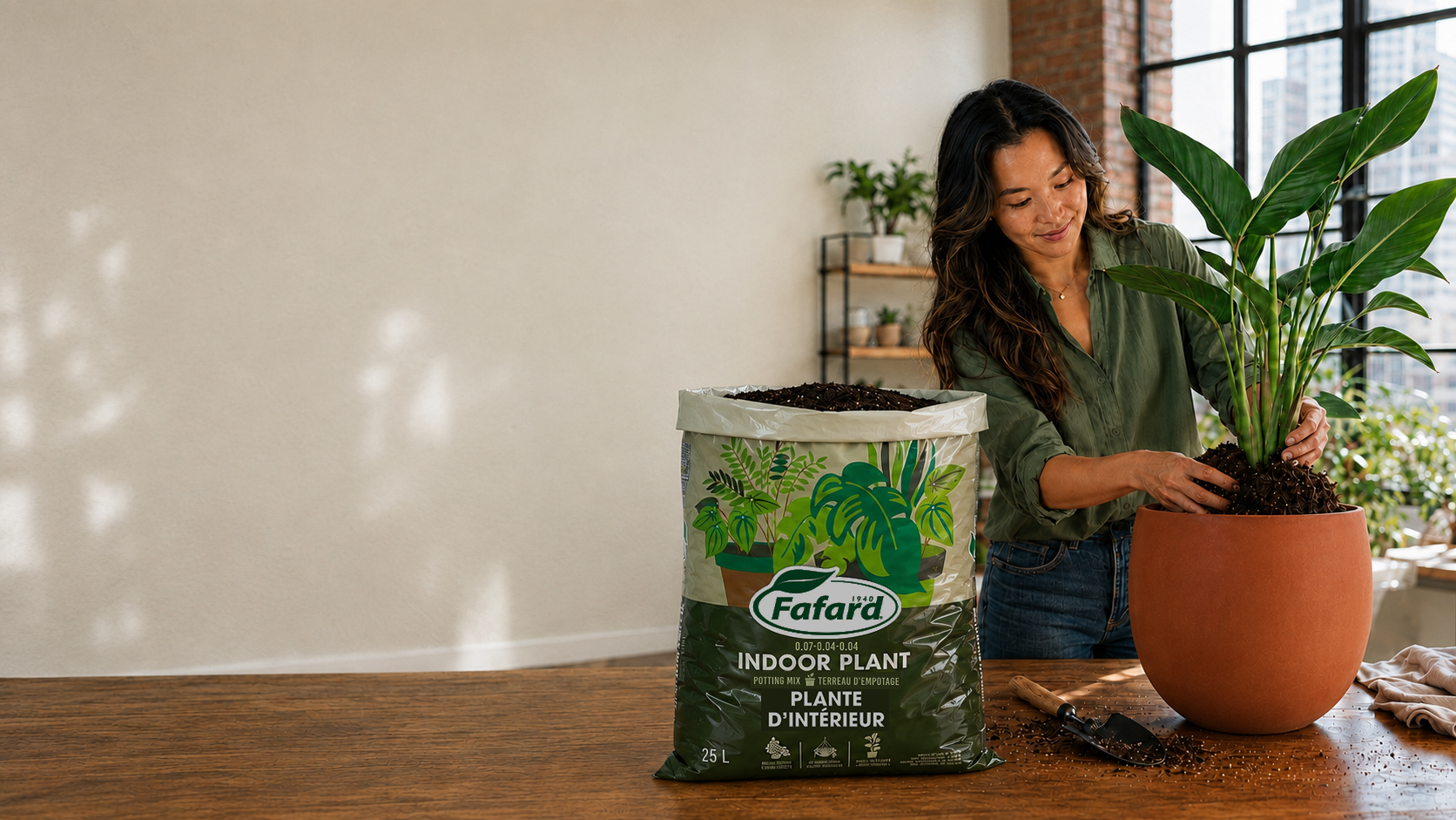 Terreau Fafard pour plantes tropicales 28 L en rabais