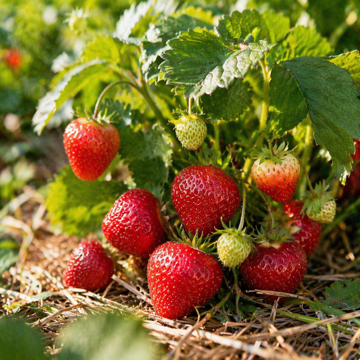 Fraisier ‘Eversweet’ (Fragaria × ananassa)